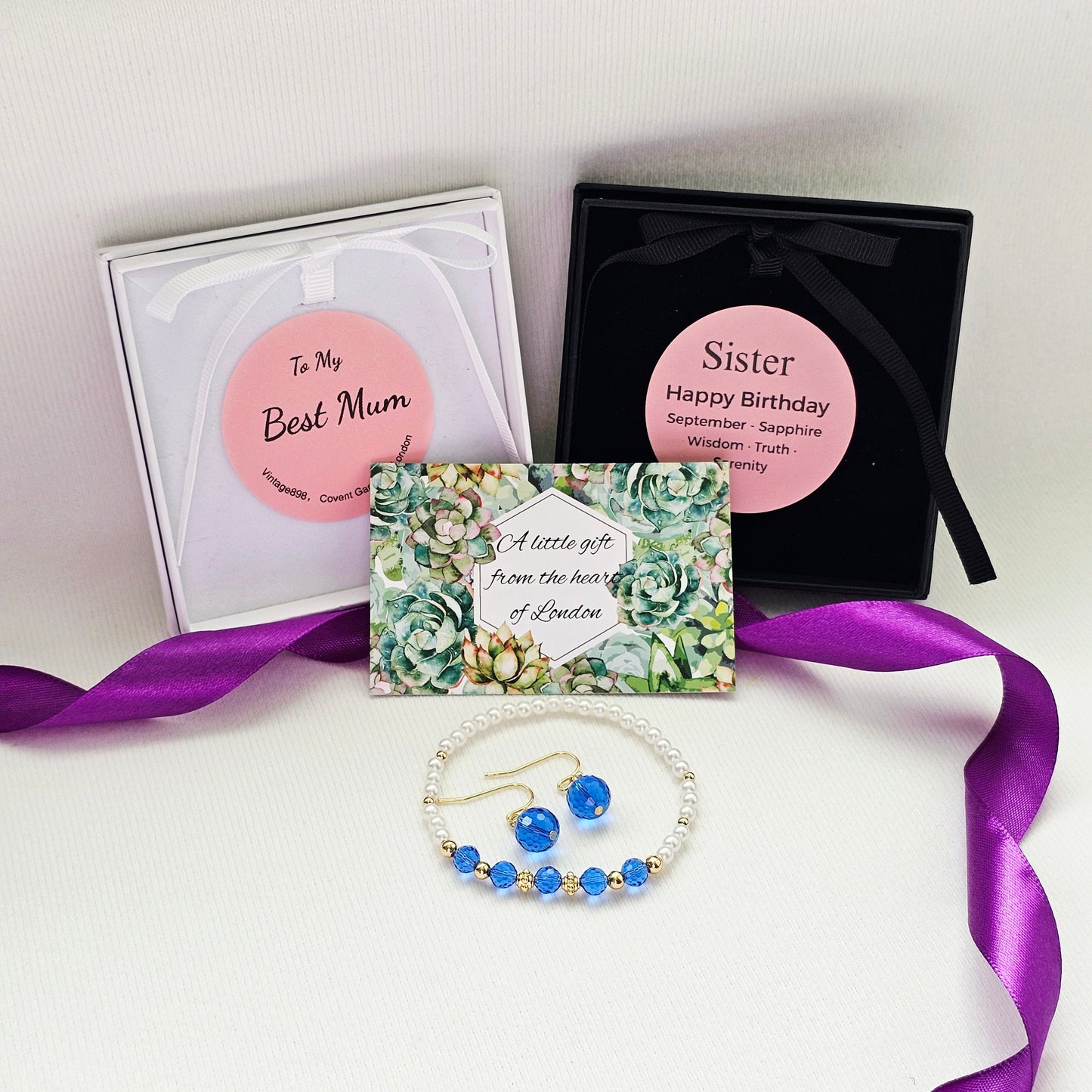 Black Onyx Sterling Silver Heart Stud Earrings – Strength · Protection · Grounding