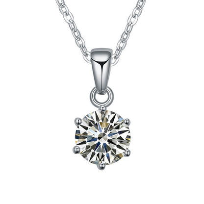 Sterling Silver Swarovski Crystal Necklace - Timeless Design