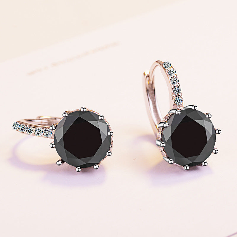 Black Onyx Sterling Silver Square Earrings – Strength · Protection · Grounding