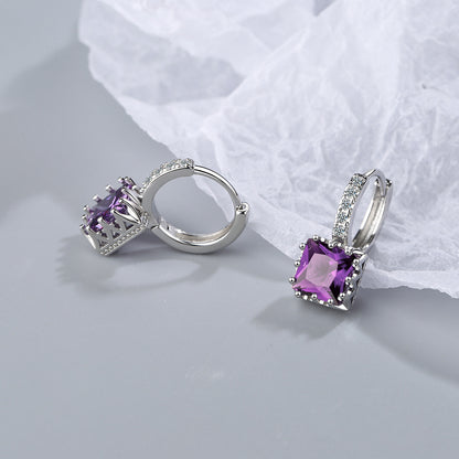 Amethyst Sterling Silver Earrings – Calm · Balance · Protection
